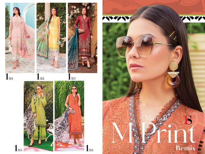 Mariab Mprint Remix  22 Fancy Wear Wholesale Pakistani Suits